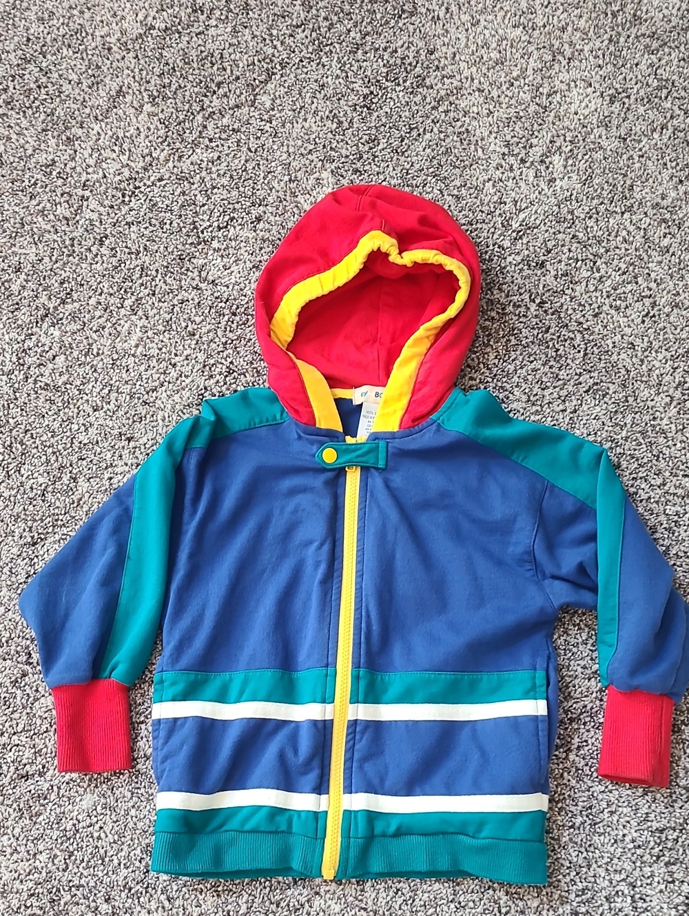Gymboree Into The Woods Jacket Size Medium 90s Vintage Color Block